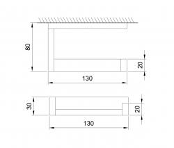 Steinberg 460 2800 держатель рулона туалетной бумаги - 2