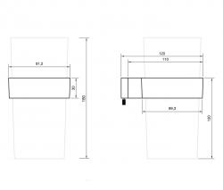 Steinberg 460 2903 держатель для туалетной щетки - 2