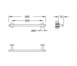 Steinberg 650 2600 полотенцесушитель - 2