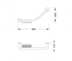 Steinberg 650 2640 Bath grab bar - 2