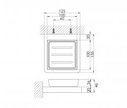 Steinberg 420 2201 Soap holder with glass - 2