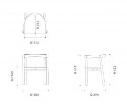 Karimoku New Standard Homerun | Kids chair - 6