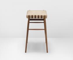 H Furniture Leather высокий стул - 3