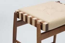 H Furniture Leather высокий стул - 5