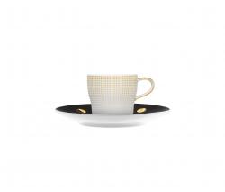 FURSTENBERG AUREOLE CLAIR DE LUNE Espresso cup, saucer - 1