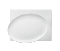 FURSTENBERG BLANC Plate square - 1