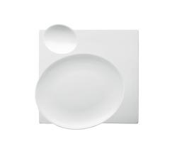 FURSTENBERG BLANC Plate square - 1