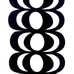 Marimekko Kaivo black/white интерьерная ткань - 1