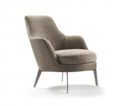 Flexform Guscio Soft кресло с подлокотниками - 1
