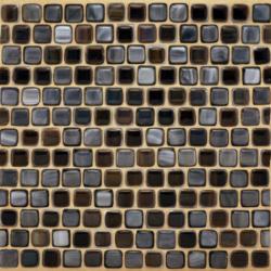 Ann Sacks Mini quilt squares glass mosaic - 1