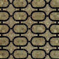 Ann Sacks Oval Link mosaic - 1