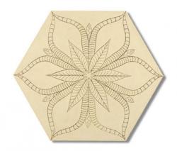 Ann Sacks Tropic hexagon 30x35 - 1