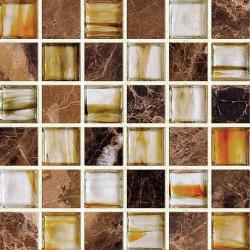 Hirsch Glass Earth & Art Glass/Stone Mosaic SG0004 - 1