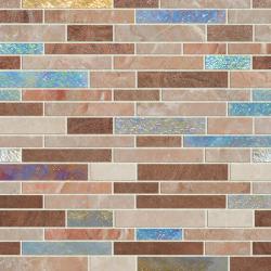 Hirsch Glass Earth & Art Glass/Stone Mosaic SGL006 - 1