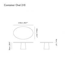 moooi container oval 210 - 2