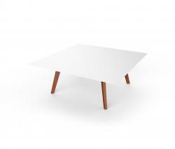 Изображение продукта Viteo Slim Wood Lounge стол с квадратной столешницей110
