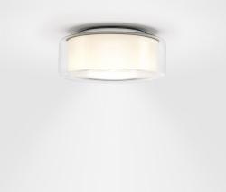 serien.lighting Curling Ceiling clear | reflector cylindrical opal - 1