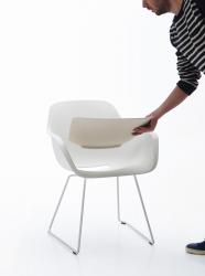 extremis Captain´s sliding chair with cushion - 2
