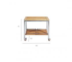 Изображение продукта Tribù Natal Teak Trolley