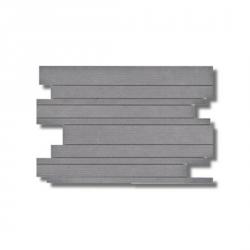 Refin Satin Mosaico Satin Graphite Tile - 1