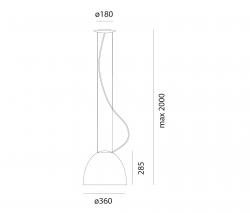 Artemide Nur mini gloss подвесной светильник - 2