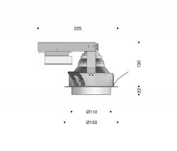 FOCUS Lighting Punkt Lamp 150 - 2