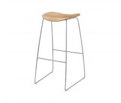 GUBI Gubi 2D Stool - Sledge Base - 2