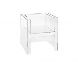 Kartell Invisible кресло с подлокотниками - 1