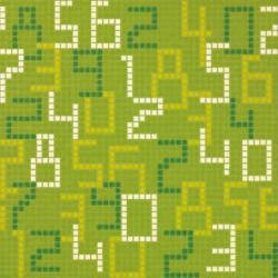 Bisazza Data Green mosaic - 1