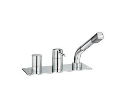 Laufen Twinprime pin | Roman tub filler 3-holes - 1