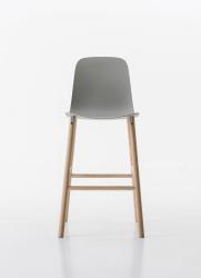 Kristalia Sharky барный стул с высокой спинкой - 1
