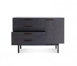 Blu Dot Shale 4 Drawer - 1 Door Credenza - 2