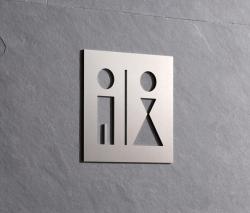 PHOS Design Hinweisschild WC - 2