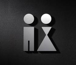 PHOS Design Piktogramm WC Manner Frauen - 1