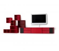 Montana Møbler Montana TV Hifi living high red - 1