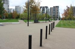 BURRI Public Bollard fixed barrier post – Uni & Millenium - 2