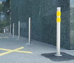 BURRI Public Bollard removable barrier post – stainless steel - 3