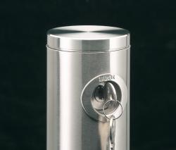 BURRI Public Bollard removable barrier post – stainless steel - 7