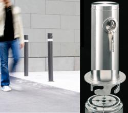 Изображение продукта BURRI Public Bollard removable barrier post – stainless steel