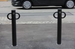 BURRI Public Bollard with lock hold - 3