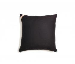 AVO Black Lines Leather Pillow - 18x18 - 2