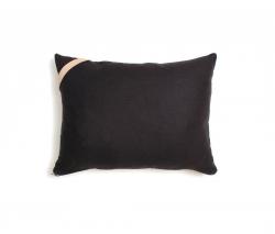 AVO Desert Sand Stripe Leather Pillow - 12x16 - 2