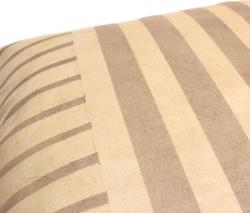 AVO Desert Sand Stripe Leather Pillow - 18x18 - 4