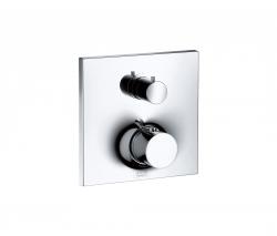 Axor Massaud Thermostatic Mixer for concealed installation with shut-off valve - 1