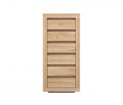 Ethnicraft Oak Flat chest of drawers - 1