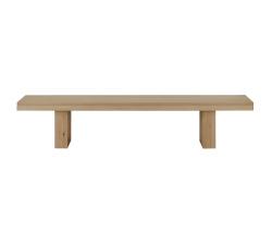 Ethnicraft Oak Double bench - 1