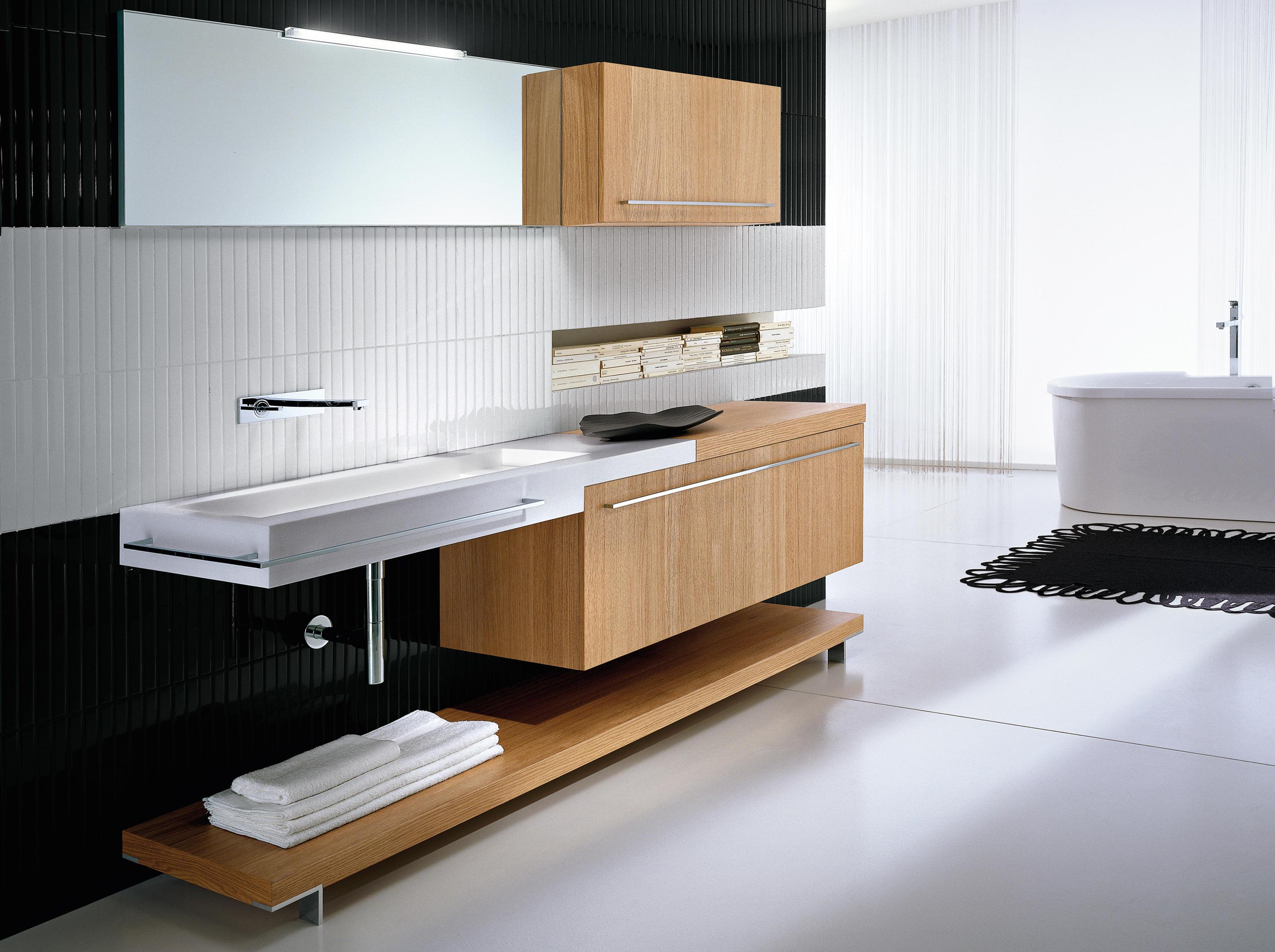 Мебель для ванной комнаты премиум класса в современном стиле