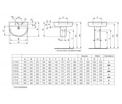 Ideal Standard Connect wash basin - 2