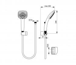 Ideal Standard Idealrain Cube ручной душ - 2