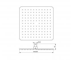 Ideal Standard Idealrain Cube overhead shower - 2